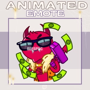 Animiertes Twitch Emote » Teuflischer Dono » Halloween Emotes | Teufel Emote, Dämon Emote, Gruselige Emotes, Halloween Emote, Dämon Halloween Emotes