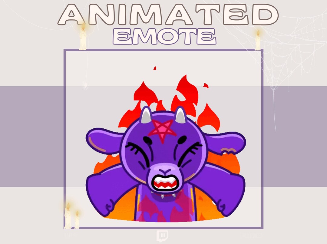 Animated Emote » Rage » Instant Download | Halloween Stream Assets ...
