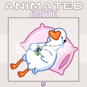 Geanimeerde Twitch-emote » ''Verdrietig'' » emotes voor Twitch | Gans-emotes, grappige emotes, Gosling-emotes, meme-emotes, trieste muziek-emote, verslagen