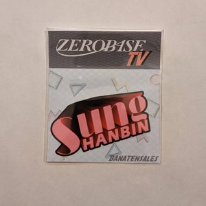 Zerobaseone &quot;ZerobaseTV&quot; inspired stickers - Sung Hanbin