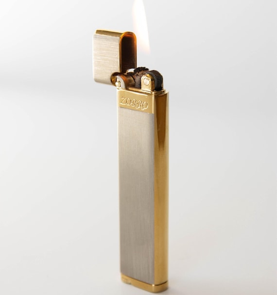 Beautiful Slim Lighter - Uses Liquid Lighter Fluid and Common Parts - Fuel Efficient - Candle lighter