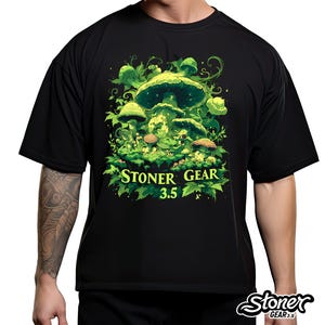 Mushroom Psychedelic Unisex Stoner T-shirt