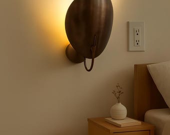 Vintage Style Brass Wall Sconce Pair - Elegant Modern Lighting - Christmas Decor - Christmas