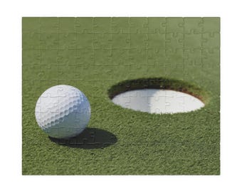 Golf Ball Jigsaw Puzzle: Fun Golf Lover Gift