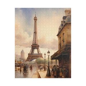 Paris Painting Puzzle