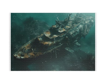 Rompecabezas detallado del naufragio