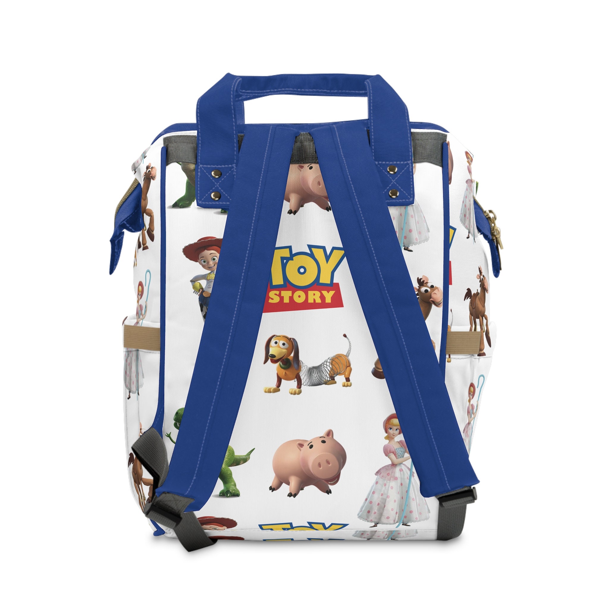 Toy Story Diaper Bag Disney Multifunctional Diaper Backpack Woody Buzz