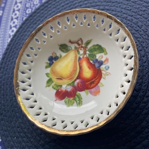 Vintage Pico China Fruit Pattern Bowl