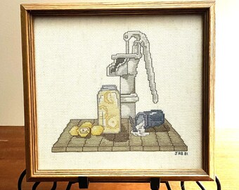 Cross stitch “Making Lemonade “