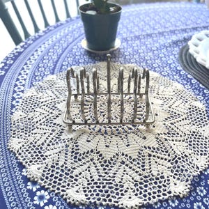 Vintage Silver Plate Toast Rack