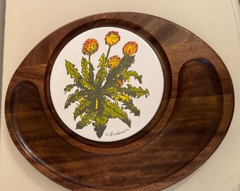Vintage Cheeseboard “Dandelion”