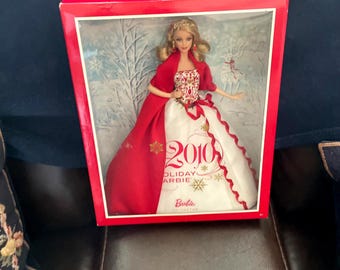 2010 Holiday Barbie Doll Collector's Edition by Mattel - Etsy