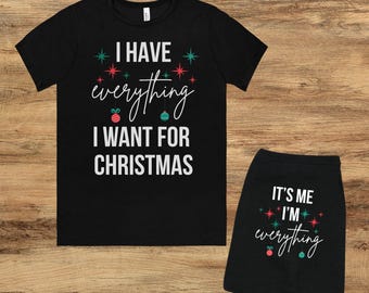 Funny Matching Pet/Owner Shirts for Christmas
