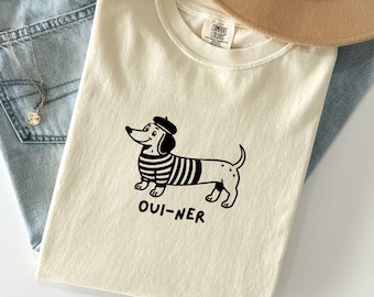 Funny Dachshund T-Shirt | French Wiener Dog Shirt