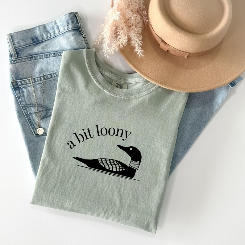 Loony Loon Graphic Tee: Comfort Colors Relaxed Fit T-Shirt image 4