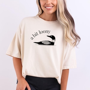 Loony Loon Graphic Tee: Comfort Colors Relaxed Fit T-Shirt image 1