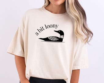 Loony Loon Graphic Tee: Comfort Colors Relaxed Fit T-Shirt