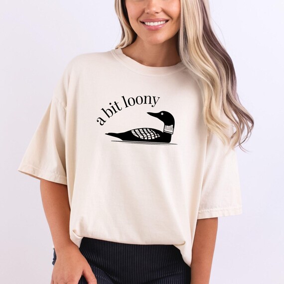 Loony Loon Graphic Tee: Comfort Colors Relaxed Fit T-Shirt
