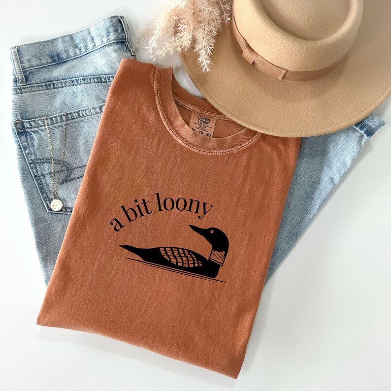 Loony Loon Graphic Tee: Comfort Colors Relaxed Fit T-Shirt image 6