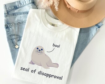 Seal of Disapproval Funny Graphic Shirt