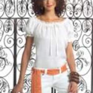 B4685 Misses&#39; Tops Sizes 8-14 Unopened Butterick Sewing Pattern
