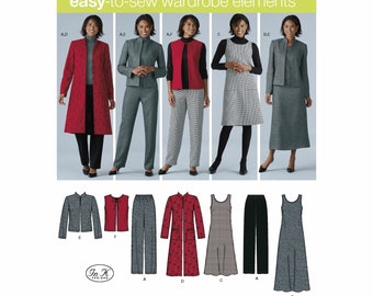 S4789 Misses' Easy-To-Sew Wardrobe Sizes 10-18 Simplicity Sewing Pattern
