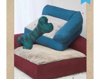 K4367 Pet Beds and Stuffed Pillow Toy Kwik Sew Sewing Pattern Uncut
