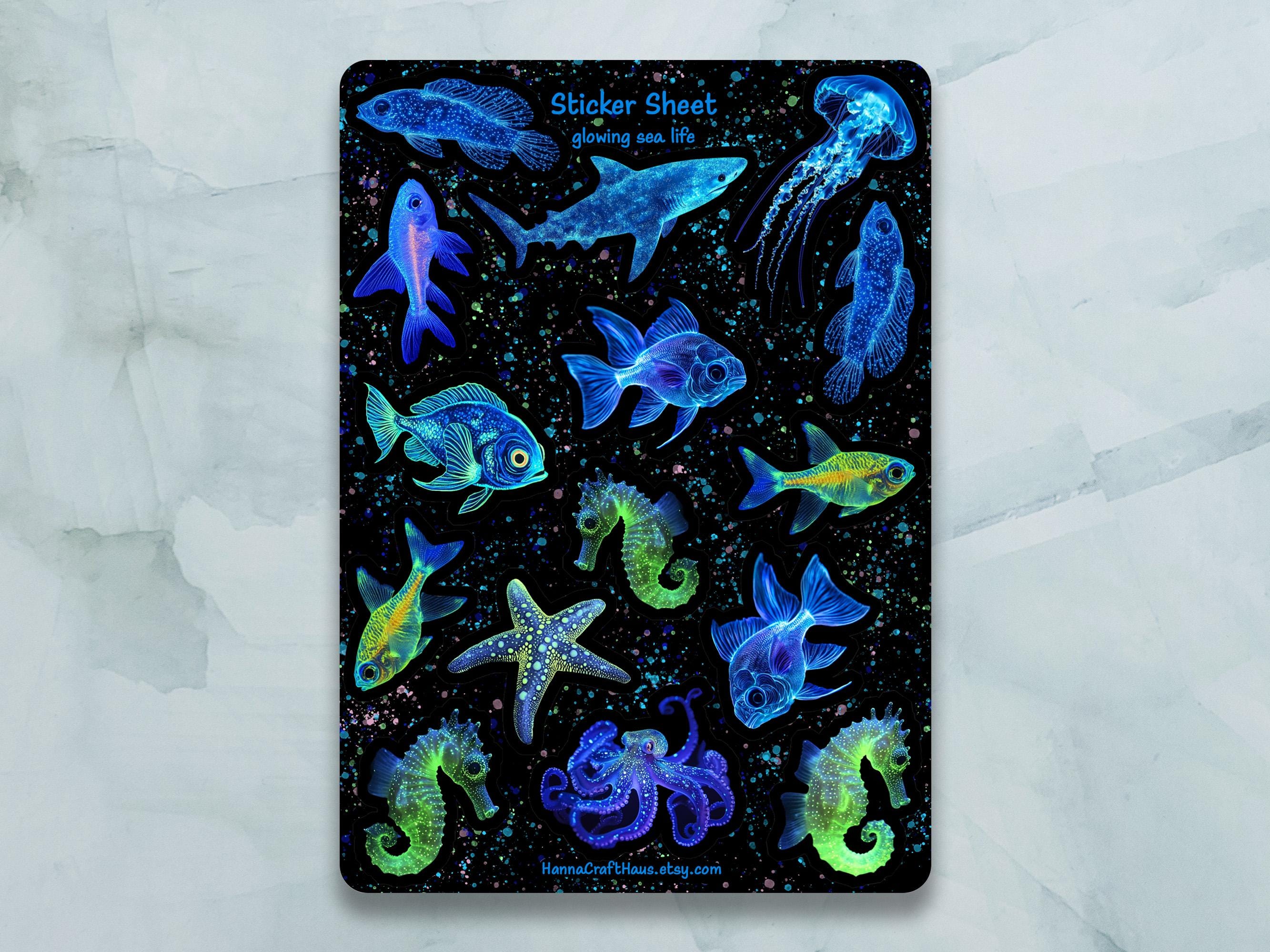 Dark ocean mural - Etsy Österreich, image size:2666x2000