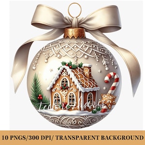 Christmas Ornaments Png, christmas balls, Christmas baubles, Clipart Bundle, Transparent Background, Holiday Crafts, Commercial Use