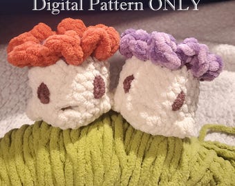 3-in1- Crochet PATTERN Bundle - PDF Digital Pattern, quick, easy, and no-sew patterns