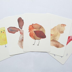 Pacchetto di 5 carte Pick-and-mix ∣ cartoline, biglietti di auguri ∣ stampe illustrate A6