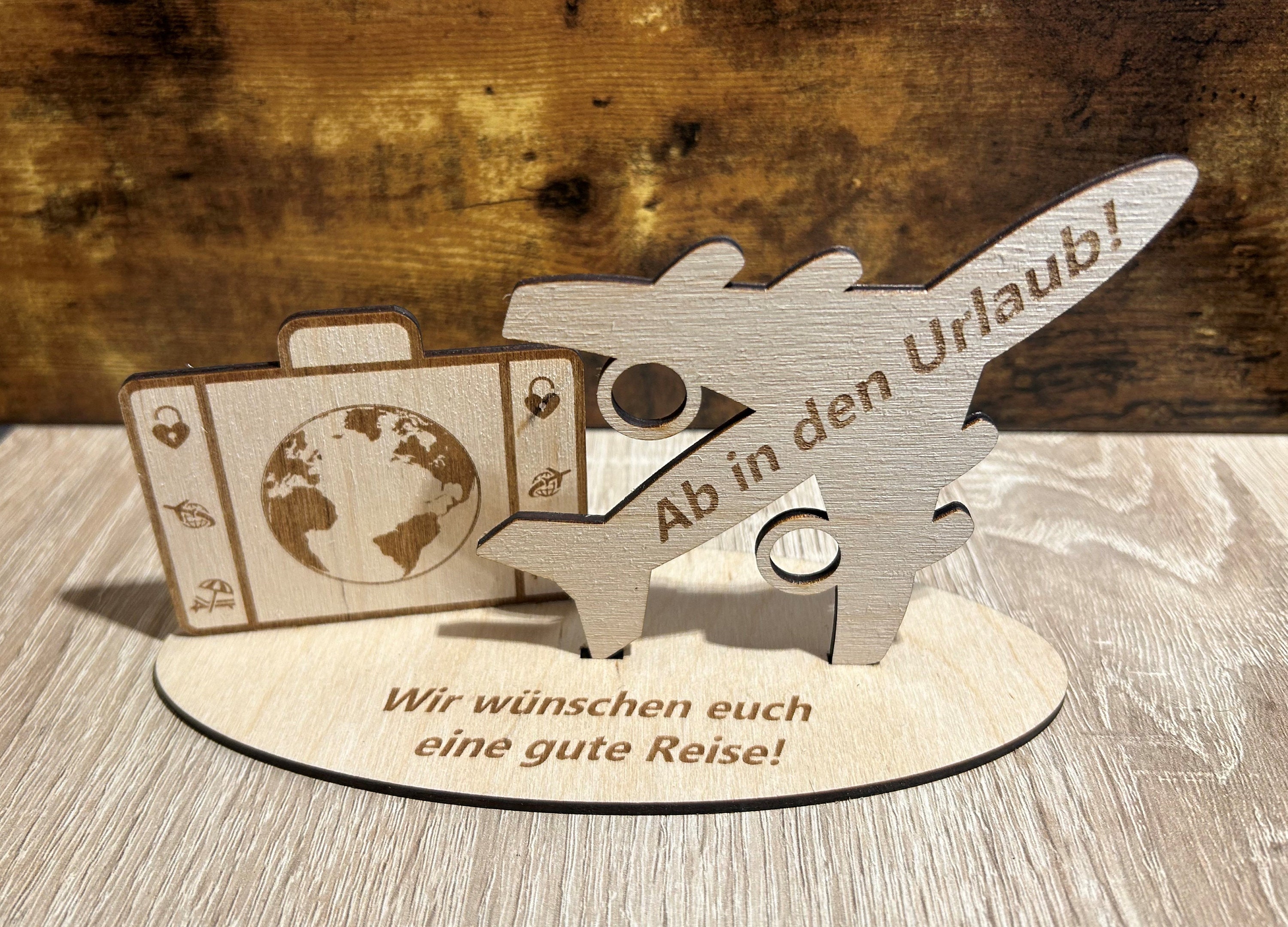 Geldgeschenk Geburtstag personalisiertes Geschenk Urlaub