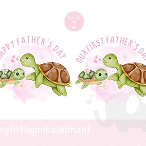 Daddy turtle daddy Baby Happy Father's Day PNG, turtle Fathers Day animal Design, Father's Day Sublimation, Dad, Papa, Instant Download