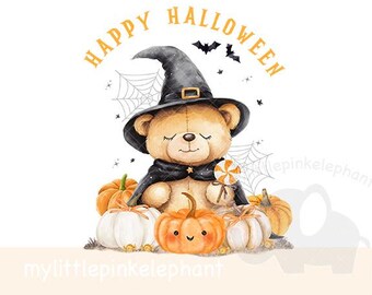 2025 Meu Primeiro Halloween PNG, Design de Clipart de Halloween para Sublimação, Camiseta de Bebê do 1º Halloween, Sacola de Guloseimas de Halloween, Download Instantâneo