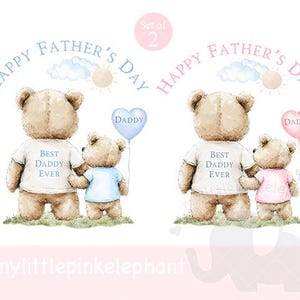 Erster Vatertag Sublimationsdesign, Vatertag PNG, Teddybär Sublimationsdesign, Babyweste Sublimationsdesign, erster Vatertag PNG