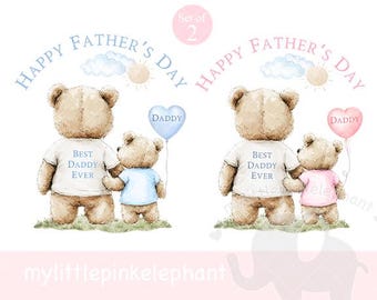First Fathers Day Sublimation Design, Father's Day PNG, Teddy Bear Sublimation Design, Baby Vest Sublimation Design, First Fathers Day PNG