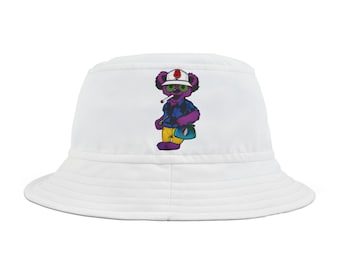 Sombrero de pescador de oso bailarín Hunter S. Thompson de Dead & Company, Esfera y asco en Las Vegas 2024, Oso de Grateful Dead, Dead and Co.
