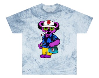 Camiseta teñida con corbata de Dead & Company, Esfera y asco en Las Vegas 2024, Grateful Dead Bear, Dead and Co., Hunter S. Thompson, The Sphere