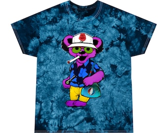 Camiseta Tie Dye de Dead & Company, Esfera y asco en Las Vegas 2024, Grateful Dead Bear, Dead and Co., Hunter S. Thompson, The Sphere