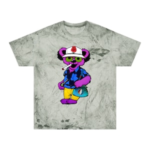 Dead & Company Color Blast Shirt, Sphere and Loathing in Las Vegas 2024, Grateful Dead Bear, Dead and Co., Hunter S. Thompson, The Sphere