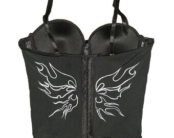 dark fairy tattered corset top 1/1