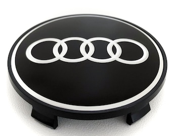 4 items 68mm / 64mm wheel center hub caps covers for AUDI rims 2.68 / 2.52 inch A3 A4 A5 A6 A7 A8