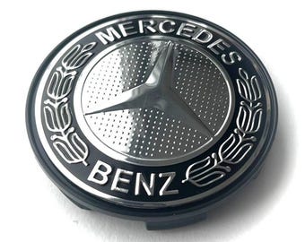 4 items 70mm / 64mm wheel center hub caps covers for Mercedes Benz rims 2.76 / 2.52 inch A B C E GL ML