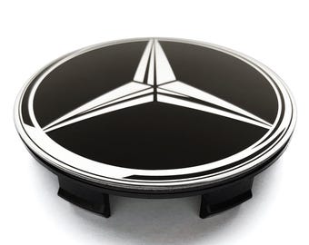 4 items 68,5mm / 66mm wheel center hub caps covers for Mercedes Benz rims 2.68 / 2.32 inch A B C E GL ML