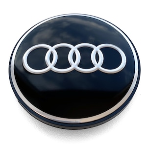 4 Stück 68 mm / 59 mm Radmitte Nabenkappen Abdeckungen für Audi Alufelgen 2.67 / 2.32 zoll A3 A4 A5 A6 A7 A8 Q3 Q5