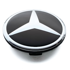 4 artiklar 68,5 mm / 66 mm navkapslar för Mercedes Benz-fälgar 2,68 / 2,32 tum A B C E GL ML