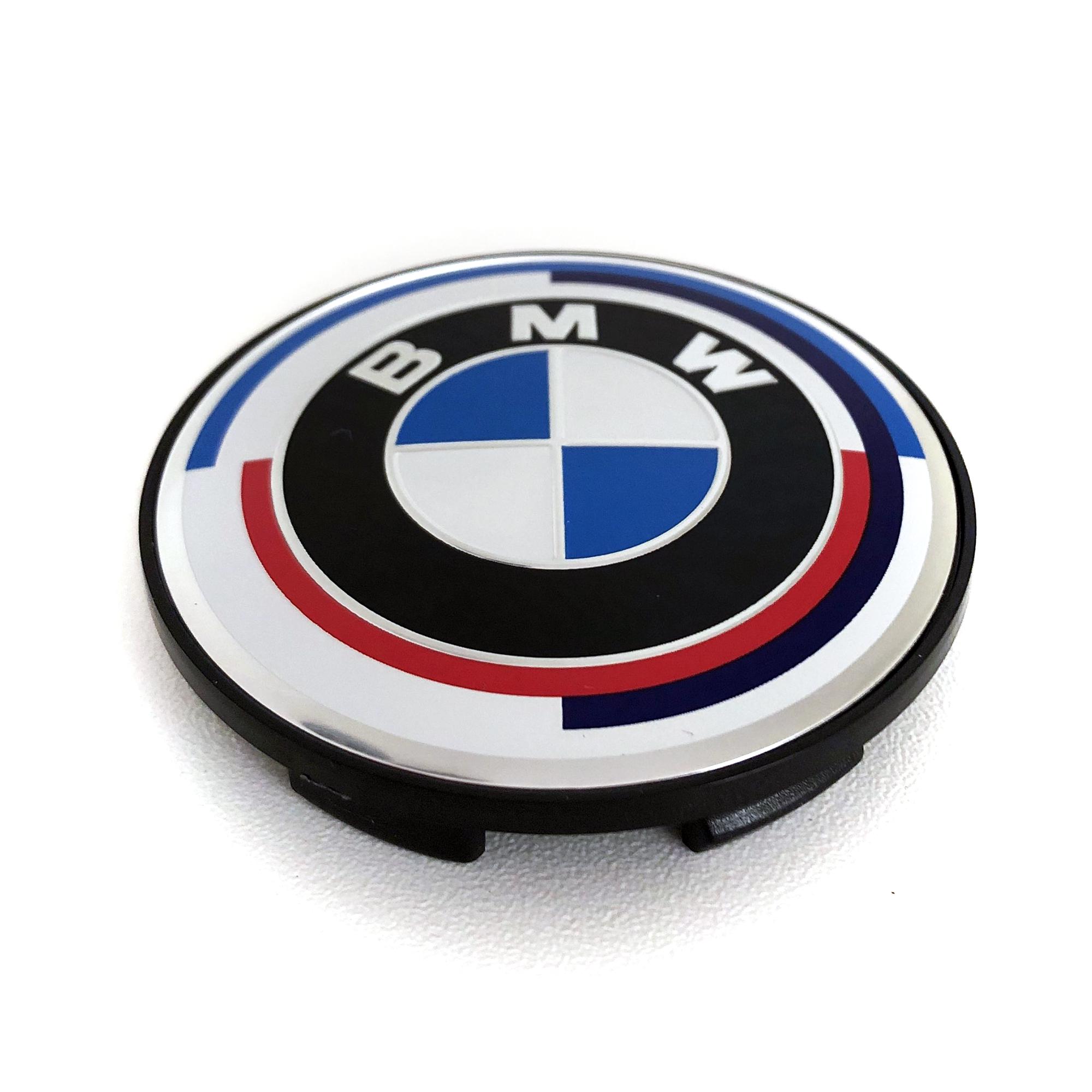 Centro Rin Bmw Emblema Edición 50 Aniversario 56mm Set X4 | Cuotas Sin