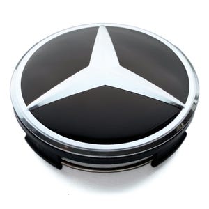 4 items 65mm / 63mm wheel center hub caps covers for Mercedes Benz rims 2.56 / 2.48 inch A B C E GL ML