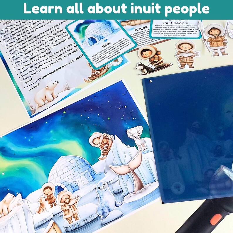 Inuit Clean All About Inuit People Learning Pack | Igloo | Facts | Arctic Life ...