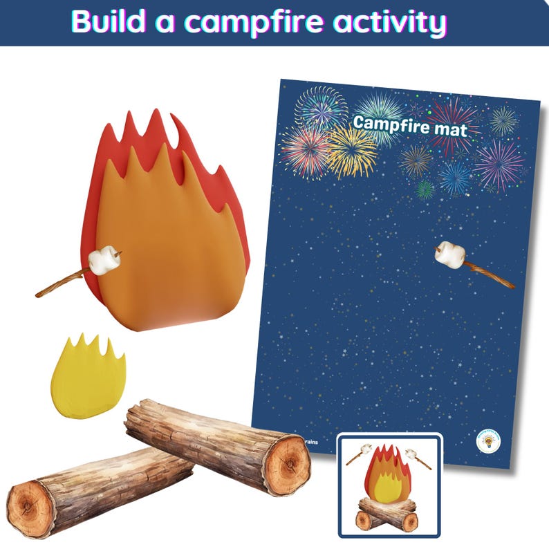 Bonfire Night Learning Pack: Mark Making Flashcards, Activity Sheets ...
